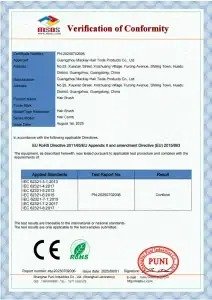 eu-rohs-verification-of-conformity-hair-brush-comb-safety